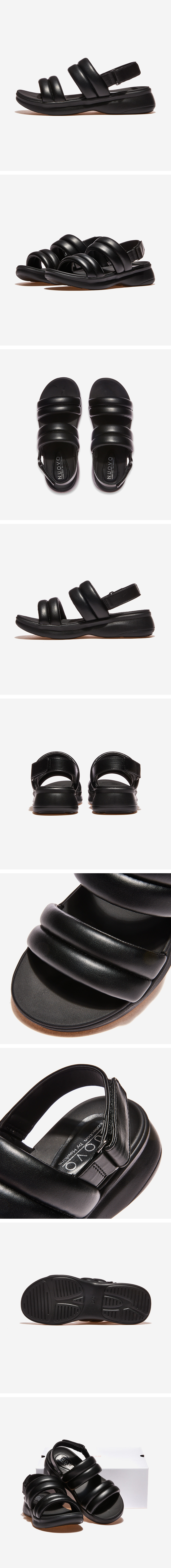 ◆NUVOV◆YUI PUFF SANDAL 韓国発 NC50264 女性用 22~25cm YUI SANDAL 25SU - 누오보