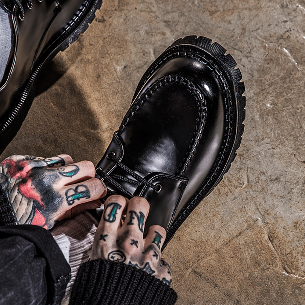 BSQT★875 NICE KOLFE DERBY SHOES LUCY BLACK Designer fashion, Seoul-fully created | W Concept