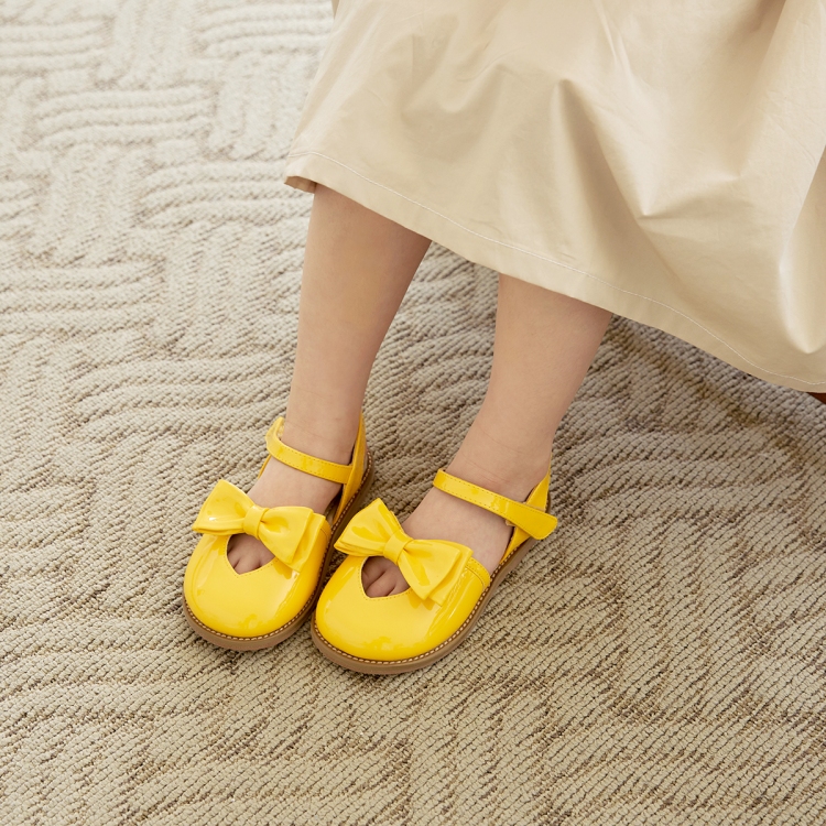 BABYZZAM cute ribbon sandals for girls