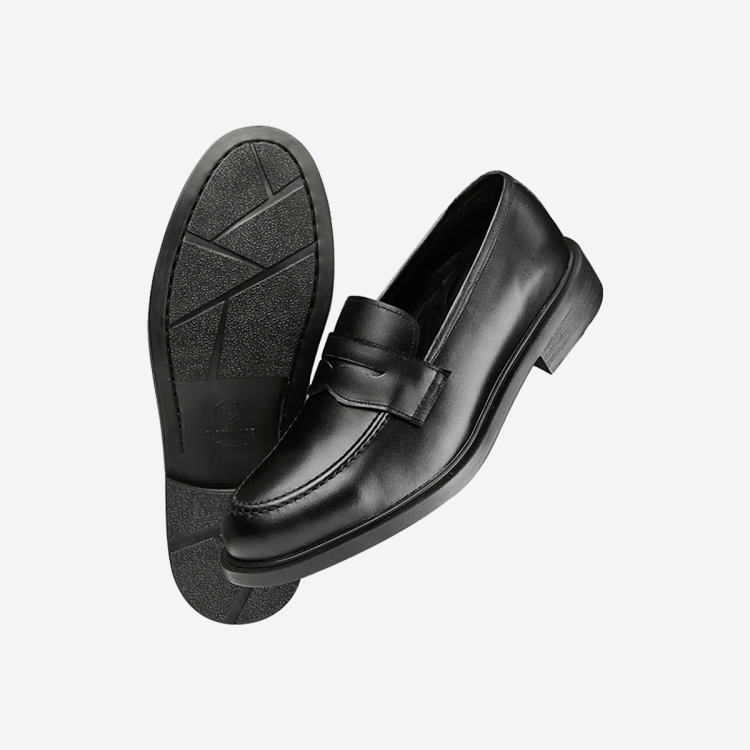 CUSTOM ADE 4cm COWHIDE PENNY LOAFER FODEN