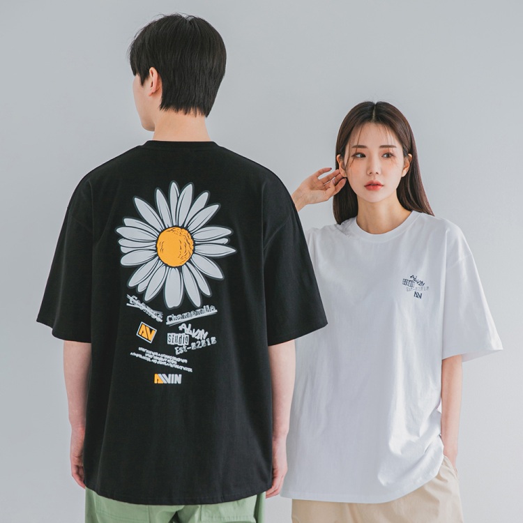 ALVINCLO 앨빈클로 카모마일 오버핏 반팔티 AST4831 (2 COLOR)