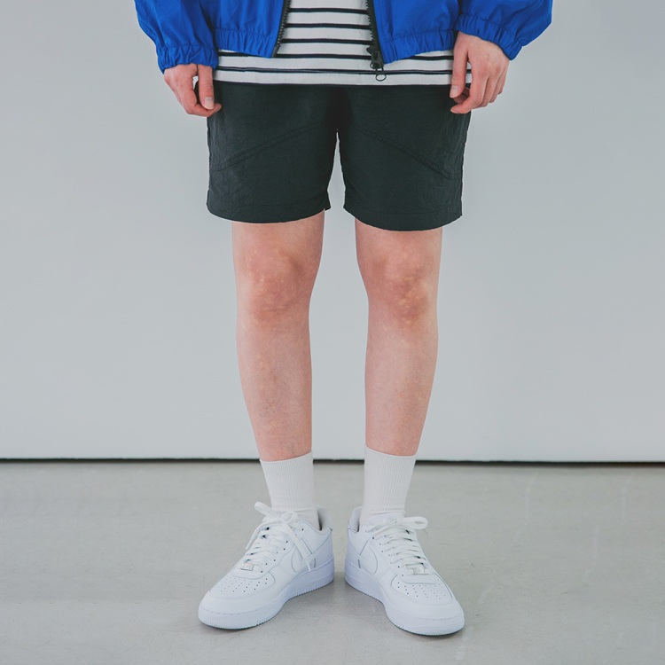ALVINCLO 앨빈클로 나일론 우븐 절개 반바지 PAN2547 (3 COLOR)
