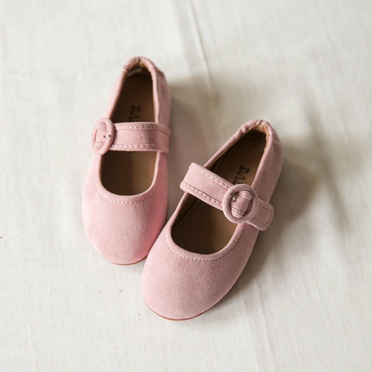 남녀공용 세무버키로퍼 핑크 Tax bucky loafers - 베이비잼