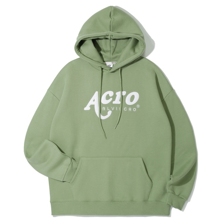 ALVINCLO 앨빈클로 아크로 오버핏 후드티셔츠 AVH191 (4 Color)