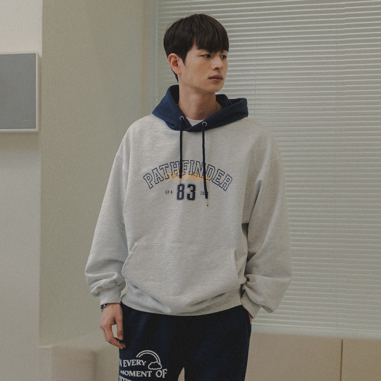 BAKKEN Bakken Pathfinder Hoodie BK6986_Melange White