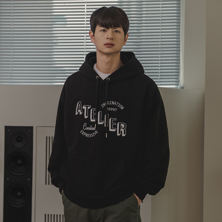 BAKKEN Bakken Atelier Hoodie BK6990_Black
