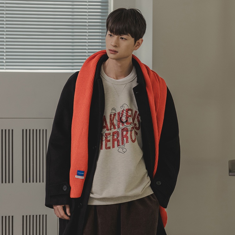 BAKKEN Bakken Pierrot Vintage Sweatshirt BK5985_Oatmeal