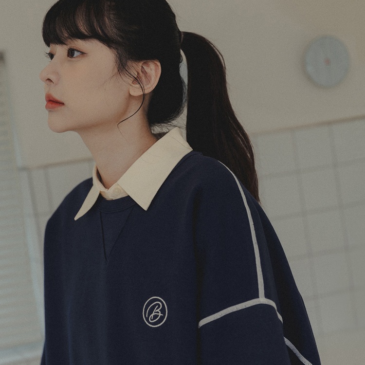 BAKKEN Bakken Essential Sweatshirt BK5981_Navy