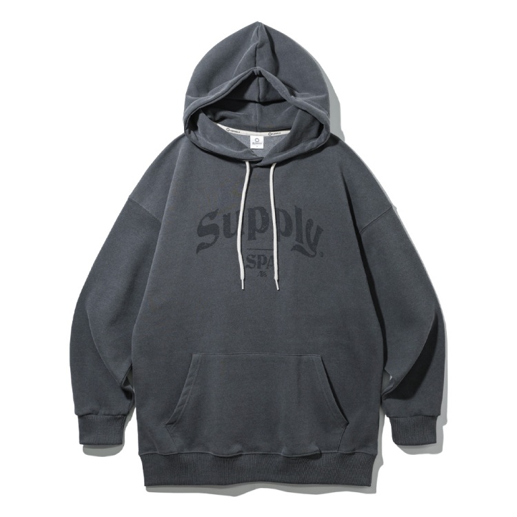 ALVINCLO ALVINCLO SUPPLY PIGMENT OVER-FIT HOODIE (2 COLOR)