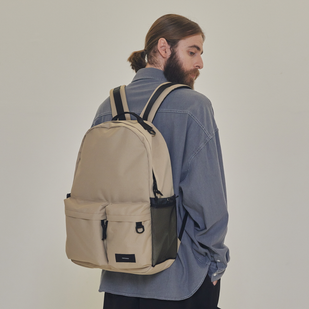 CB DRAW DAILY BACKPACK (BEIGE) CB DRAW DAILY BACKPACK (BEIGE) - 카고브로스