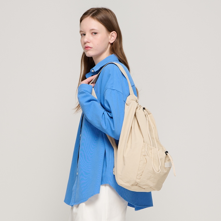 ROIDESROIS STRING POCKET SLING BAG (IVORY)