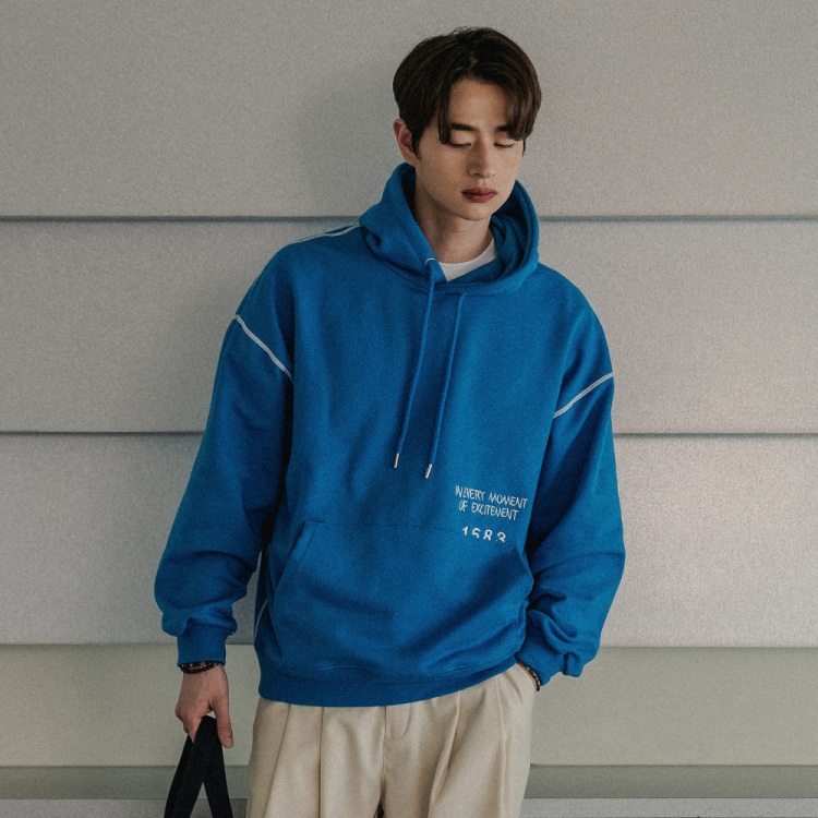BAKKEN Bakken Every Moment Hoodie BK7988_Blue