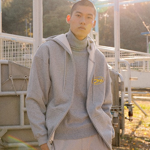 CHUBASCO 츄바스코 Chu pull zipup Hoodie CH303