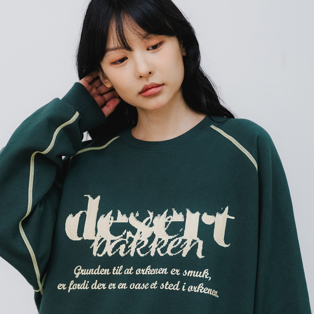 BAKKEN Bakken Desert Sweatshirt BK5979_dackgreen