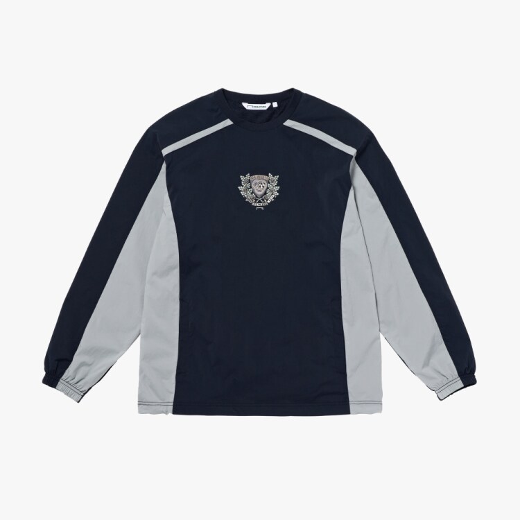 GOALSTUDIO EMBLEM BRUSH LINED WIND PULLOVER