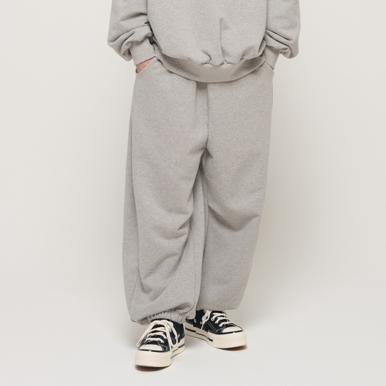 CARGOBROS NICK COMFY WIDE TERRY JOGGER PANTS (GRAY)