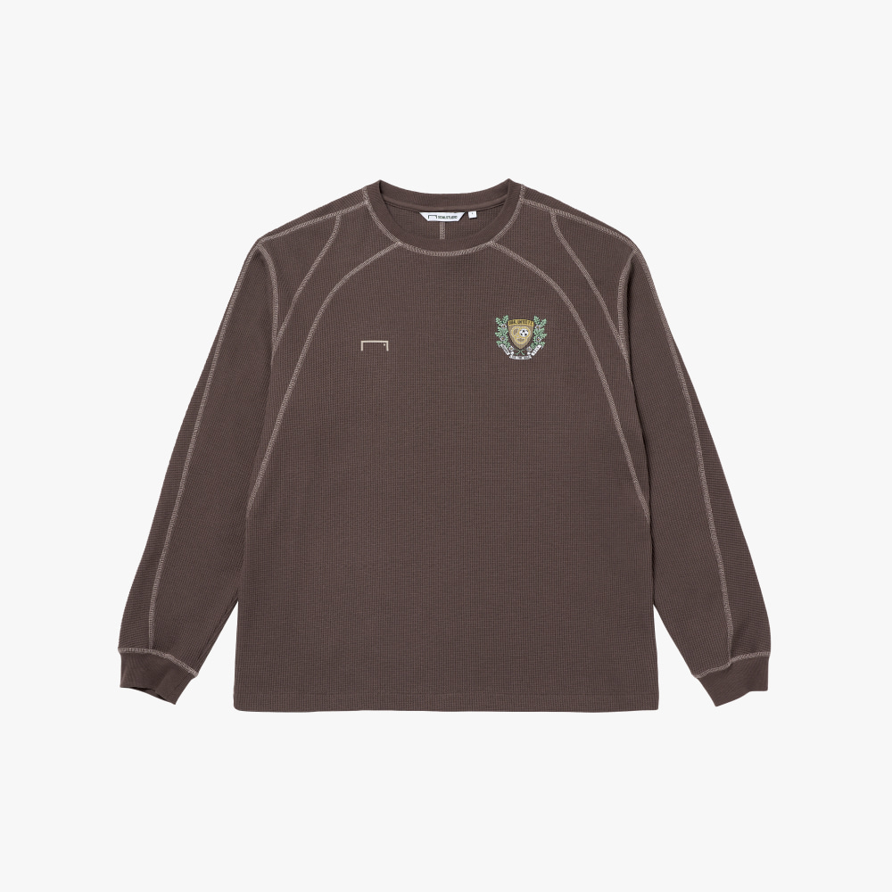 GOALSTUDIO WAFFLE LONG SLEEVE TEE