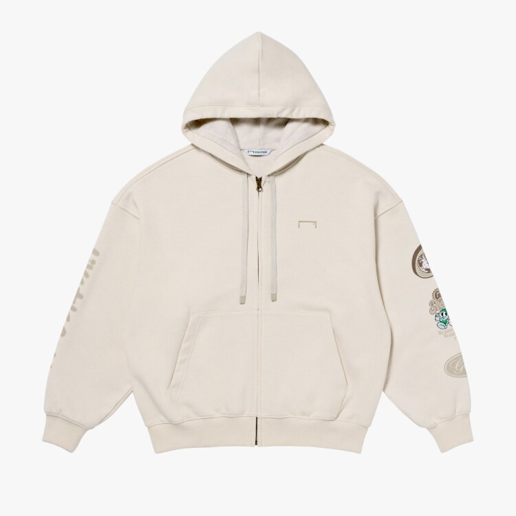 GOALSTUDIO GRAFFITI FULL ZIP-UP HOODIE
