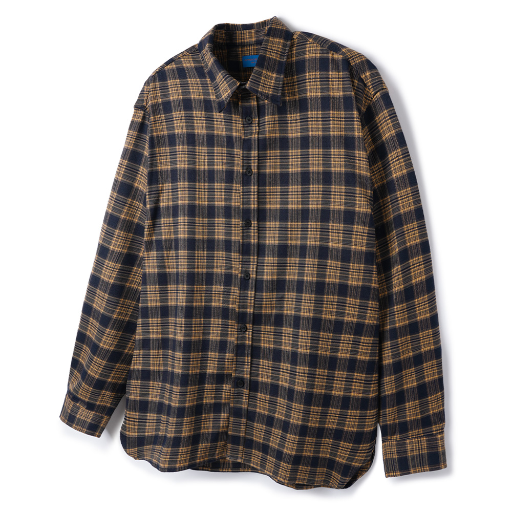 ALVINCLO [DE LUXE] ALVINCLO PLAYED OVERFIT POCKET CHECK SHIRT DLX1282 (4 COLOR)