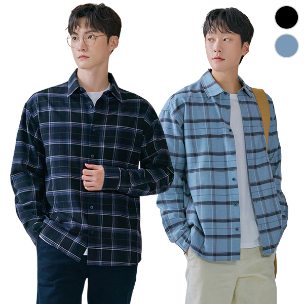 【SATIIIZ】Kaylee Flannel Check Shirt SATIIIZ】Kaylee Flannel Check Shirt