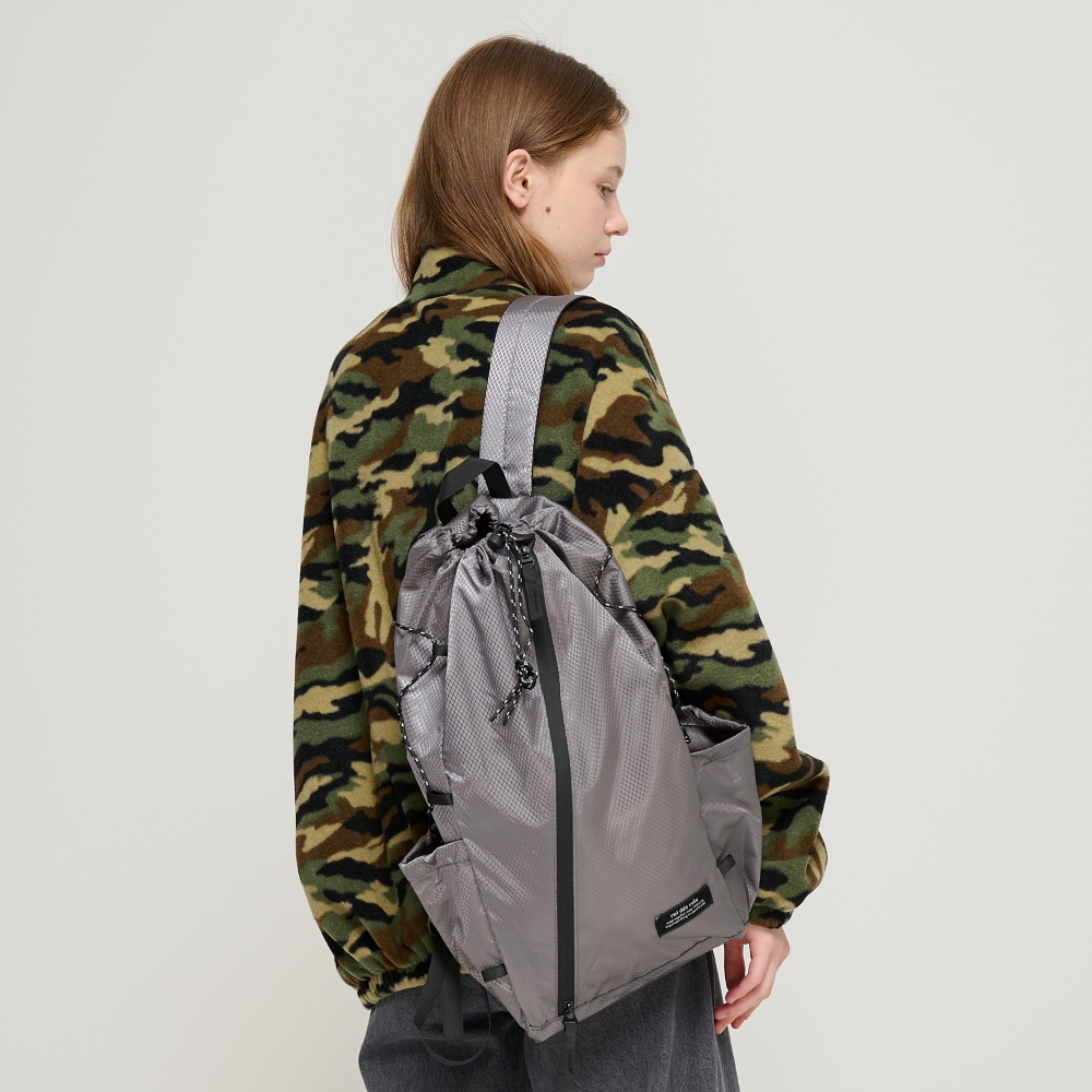 ROIDESROIS COMFORT TRAVEL STRING BACKPACK (DARK GRAY)