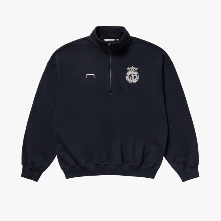 GOALSTUDIO FC VINTAGE ARTWORK QUARTER ZIP-UP