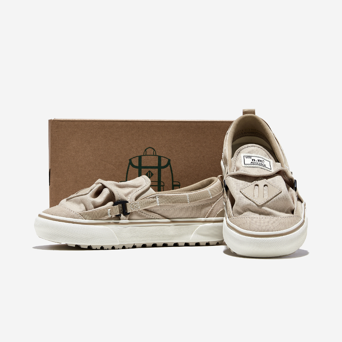 ◆コラボ◆NICOLE MCLAUGHLIN X VANS LX SLIP-ON MTE RS◆正規品 Vans x Nicole McLaughlin LX Slip-On Mte RS Tan Men Unisex
