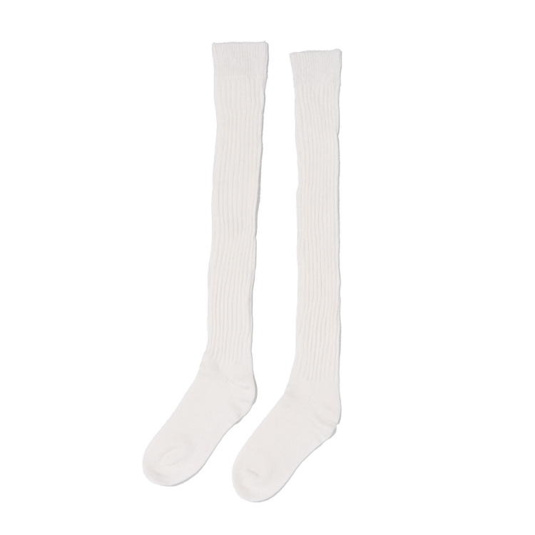 CARGOBROS FOR WOMAN Classic Ribbed Knee Socks (IVORY)