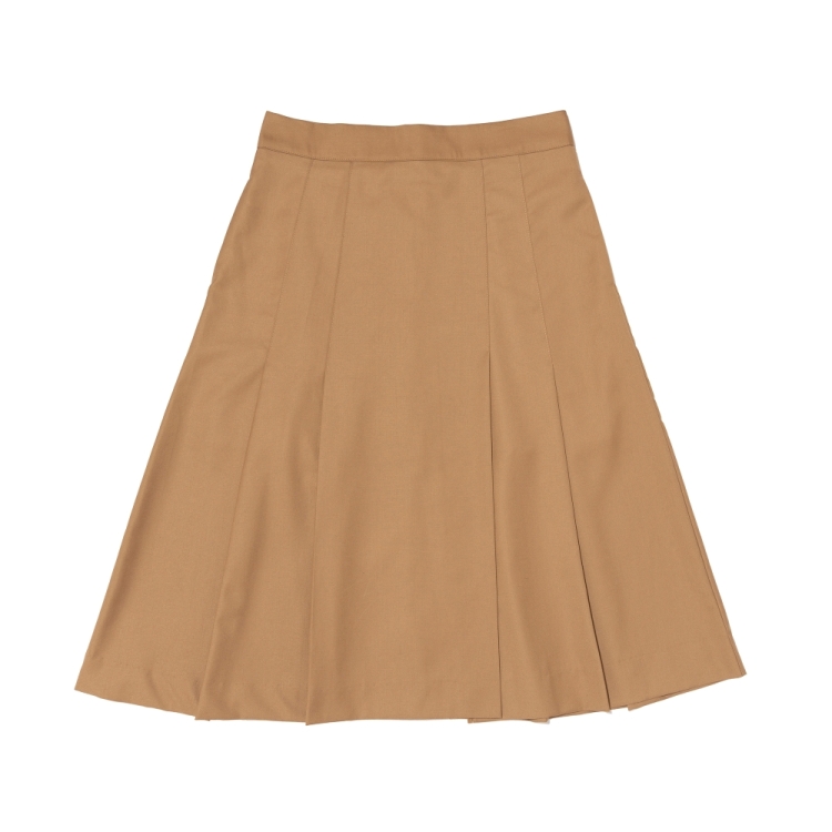 CARGOBROS FOR WOMAN Pleated Long Skirt (BEGIE)