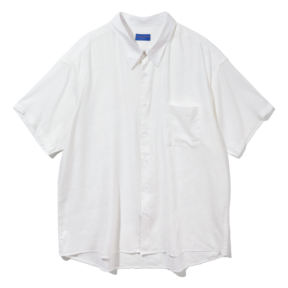 ALVINCLO [DE LUXE] ALVINCLO Basic Comfort Linen Short Sleeved Shirt DLX1217 (8 COLOR)