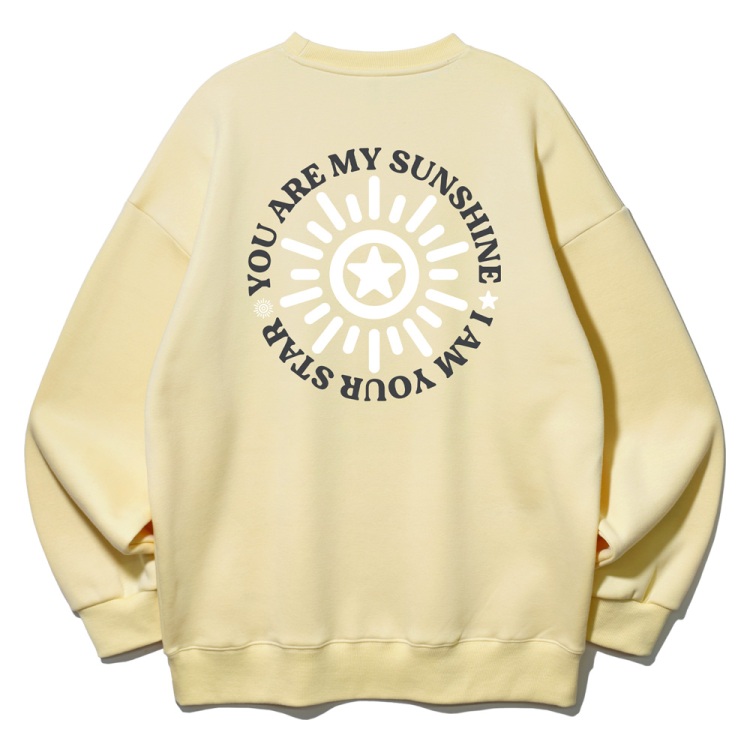 ALVINCLO ALVINCLO SUNSHINE STAR OVER-FIT SWEATSHIRT MAR720 (3 COLOR)