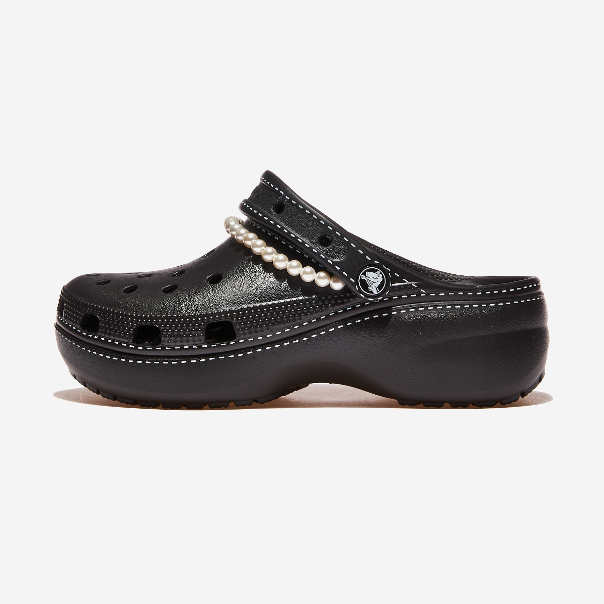 ☆送料無料☆ CROCS CS CONTRAST STITCH PLATFORM CG ☆ 클래식 콘트라스트 스티치 플랫폼 클로그 CS CONTRAST STITCH