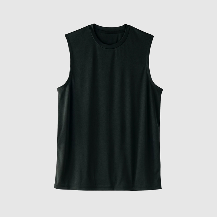 FIND CHILLIN FCHI01 UV INTERLOCK SLEVELESS black