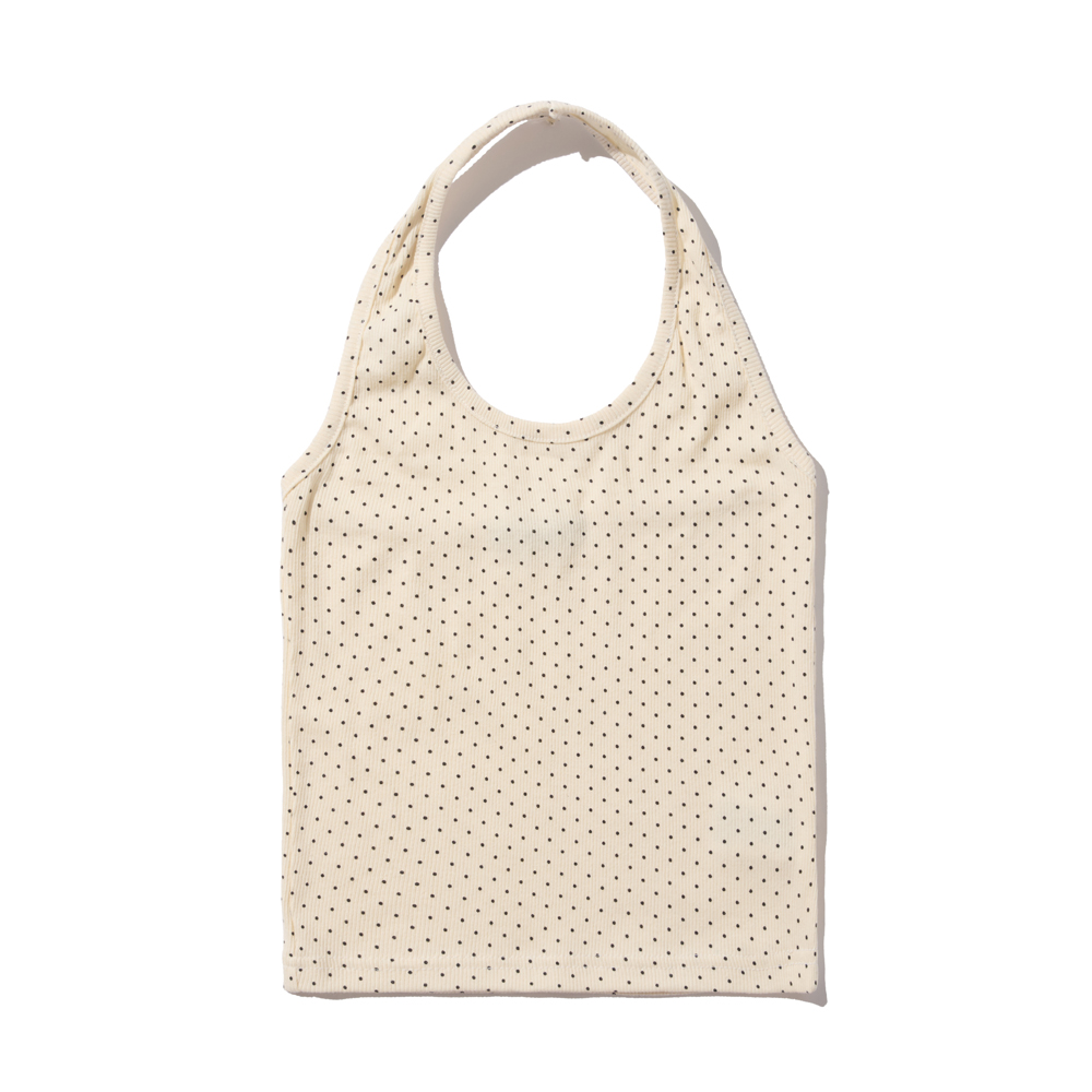 CARGOBROS FOR WOMAN Dot Halterneck Sleeveless Top (Ivory)