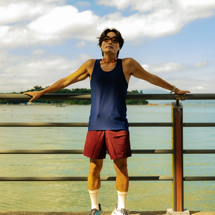 FIND CHILLIN R07 airdry running singlet