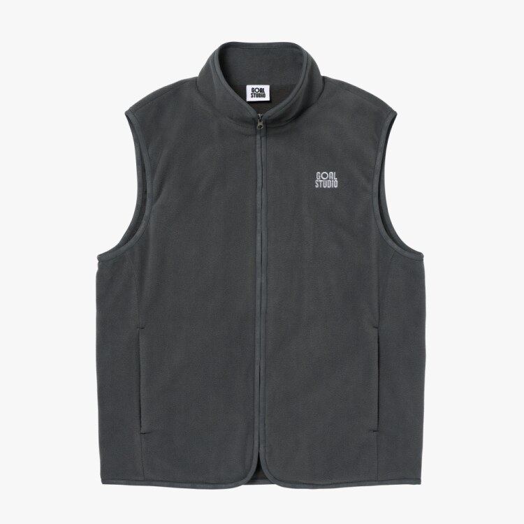 GOALSTUDIO ESSENTIAL MICROFLEECE VEST