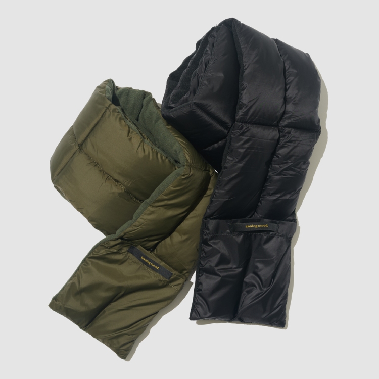 ANALOG MOOD Daily Puffer muffler