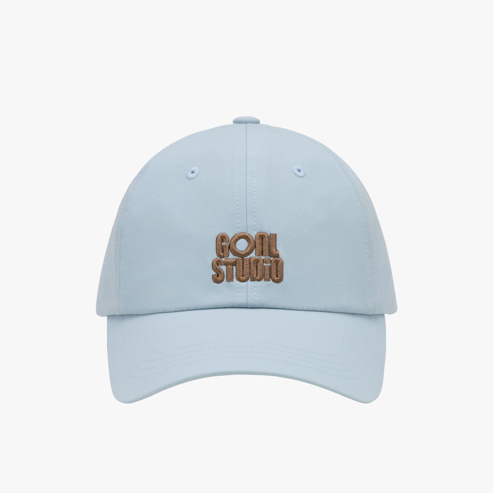 ESSENTIAL LOGO BALL CAP-SKY BLUE ESSENTIAL LOGO BALL CAP - 골스튜디오