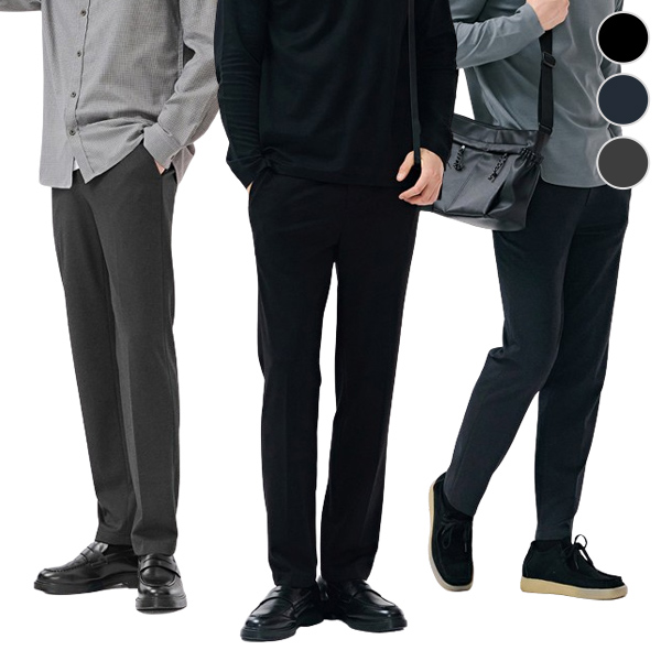 Slack Material 테이퍼드핏 져지 소재 SLACKS/3Color Tapered Fit Jersey Material SLACKS/3Color - 체이스컬트