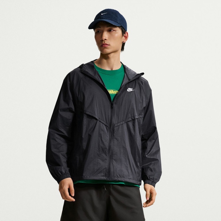 NIKE AS M NK WR LTWT UNLND FZ UV JK