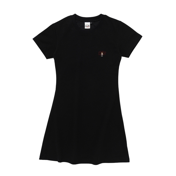 CARGOBROS FOR WOMAN PREPPY BEAR ONEPIECE (BLACK)