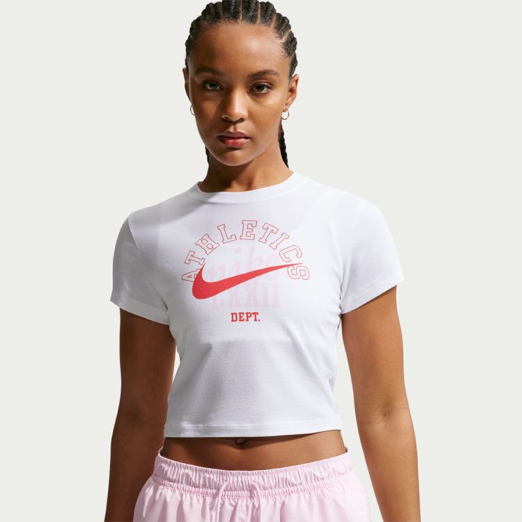 NIKE AS W NSW CHLL KNT CROP OC8 TEE