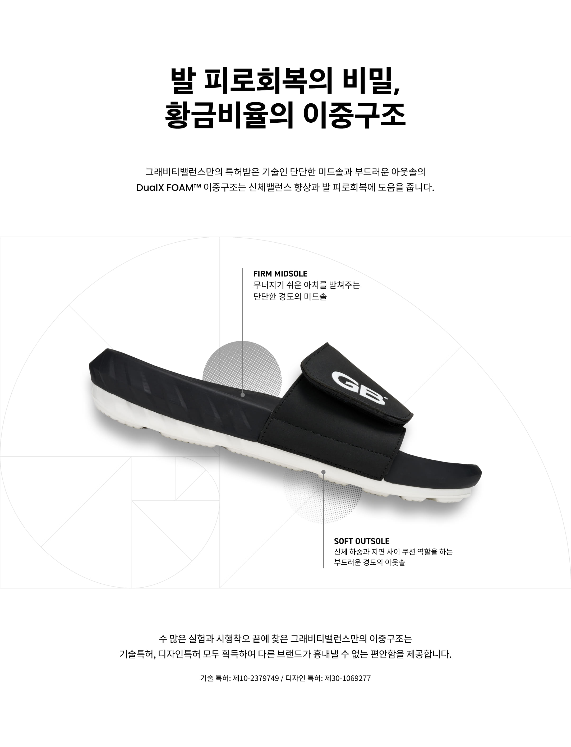 ☆送料無料☆ GOAL STUDIO GB PRO SLIDE-BLACK/WHITE ☆ GB PRO SLIDE-BLACK - GOALSTUDIO